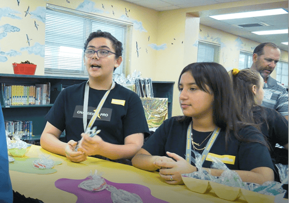 ccps middle schoolers marketing products